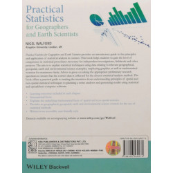 PRACTICAL STATISTICS FOR GEOGRAPHERS AND EARTH SCIENTISTS (PB 2016) book by WALFORD N. - Back Cover