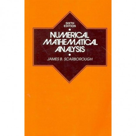 Numerical Mathematical Analysis 6Ed (Pb 2020) book by SCARBOROUGH J B