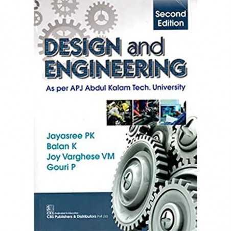 DESIGN AND ENGINEERING 2ED (PB 2018) book by JAYASREE P K