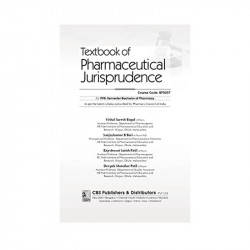 TEXTBOOK OF PHARMACEUTICAL JURISPRUDENCE FOR FIFTH SEMESTER BACHELOR OF PHARMACY (PB 2023) book by BAGUL V S - Additional Image