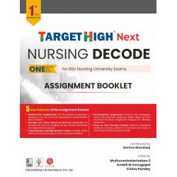 Target High Next Nursing Decode 1st Year for BSc Nursing University Exams + Free Assignment Booklet book by Dr Muthuvenkatch… -