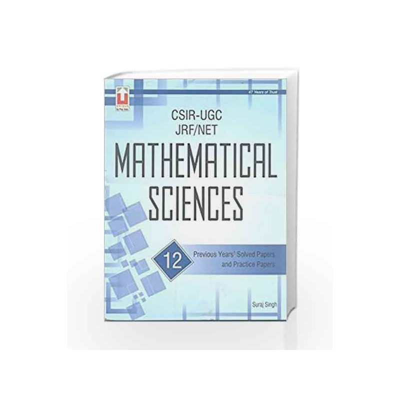 CSIR-UGC JRF/NET Mathematical Sciences by STEPHEN T. ASMA Book-9789351872931