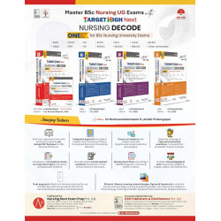 Target High Next Nursing Decode 1st Year for BSc Nursing University Exams + Free Assignment Booklet book by Dr Muthuvenkatch… -