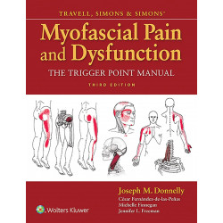 TRAVELL SIMONS AND SIMONS MYOFASCIAL PAIN AND DYSFUNCTION THE TRIGGER POINT MANUAL 3ED (HB 2019) book by DONNELLY J M