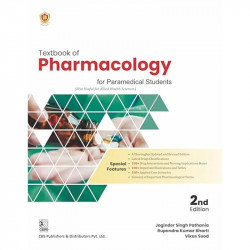 Textbook of Pharmacology for Paramedical Students (PB 2026) book by Joginder Pathania, Rupendra Bharti - Back Cover