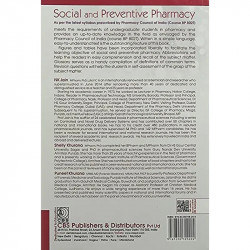 Social And Preventive Pharmacy (Course Bp 802T) (Pb 2024) book by JAIN N. K - Additional Image 4