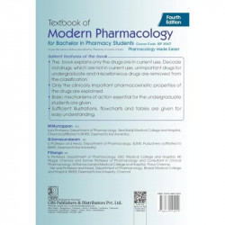 Textbook of Modern Pharmacology 4/e | For Bachelor in Pharmacy Students (PB 2027) book by M Muniappan, G Somasundaram - Addition