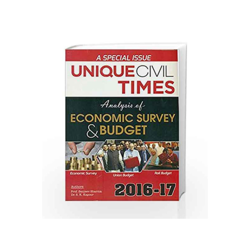 Analysis of Economic Survey & Budget 2016-2017 by WHITWORTH, HERR Book-9789351873716