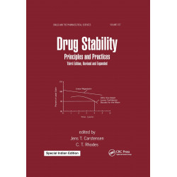 DRUG STABILITY PRINCIPLES AND PRACTICES 3ED (SIE) (HB 2025) book by Jens T. Carstensen / Christopher Rhodes