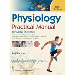 Physiology Practical Manual for MBBS Students, 5/e (PB 2026) book by Raj Kapoor