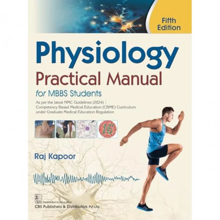 Physiology Practical Manual for MBBS Students, 5/e (PB 2026) book by Raj Kapoor