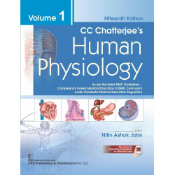 CC Chatterjee's Human Physiology Volume 1, 15th Edition - 2025 book by Nitin Ashok John