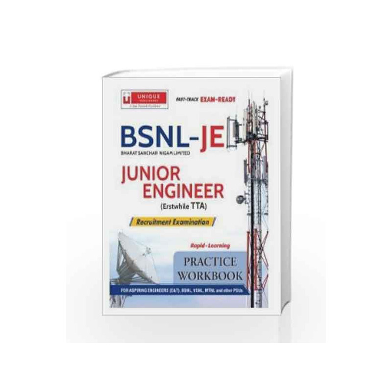 BSNL Junior Engineer (Erstwhile TTA) Practice Workbook 2016-17 by JIM STOVALL & RAYMOND H. HULL Book-9789351874300