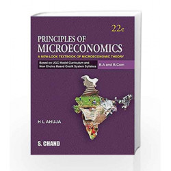 Principles of Microeconomics by H L Ahuja Book-9789352533305