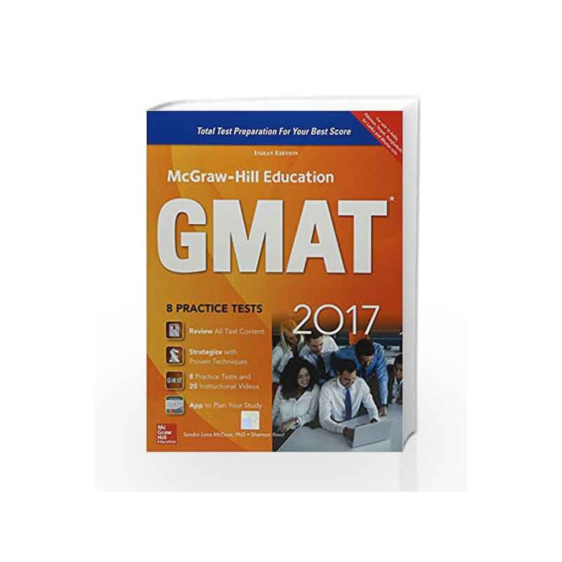 McGraw Hill Education GMAT 2017 by Sandra Luna McCune Book-9789352602681