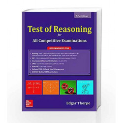 Test of Reasoning for All Competitive Examinations by AHMAD Book-9789352604951