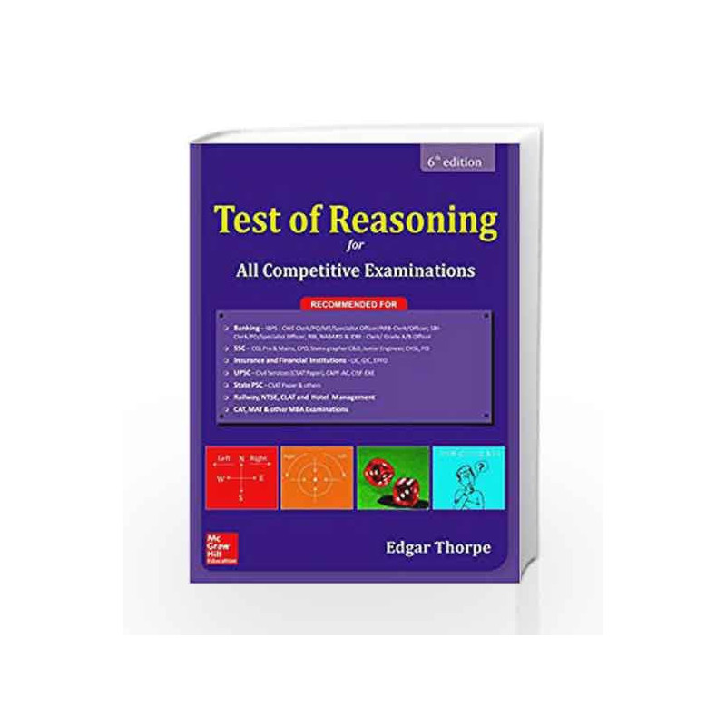 Test of Reasoning for All Competitive Examinations by AHMAD Book-9789352604951