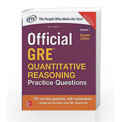 Official GRE  Quantitative Reasoning Practice Questions by ETS Book-9789352607365
