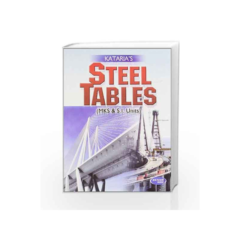 Steel Tables by S. Vizrani Book-9789380027616