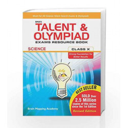 BMA\'s Talent & Olympiad Exams Resource Book for Class - 10 (Science) by Brain Mapping Academy Book-9789382058649