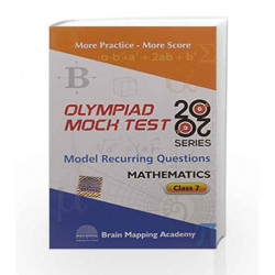 BMA\'s Olympiad Mock Test 20-20 Series - Mathematics for Class - 7 by Brain Mapping Academy Book-9789382058816