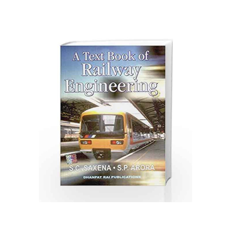Textbook of Railway Engineering PB by CHANCE Book-9789383182923