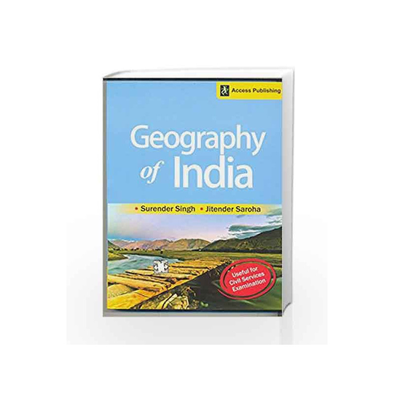 Geography of India for Civil Services Examination by Surender Singh Book-9789383454037