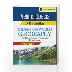Indian and World Geography for Civil Services Preliminary Examination (Old Edition) by BIBLE STORIES Book-9789383454099