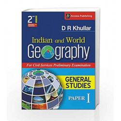 Indian and World Geography for General Studies Paper 1 (Prelims) by BIBLE STORIES Book-9789383454693