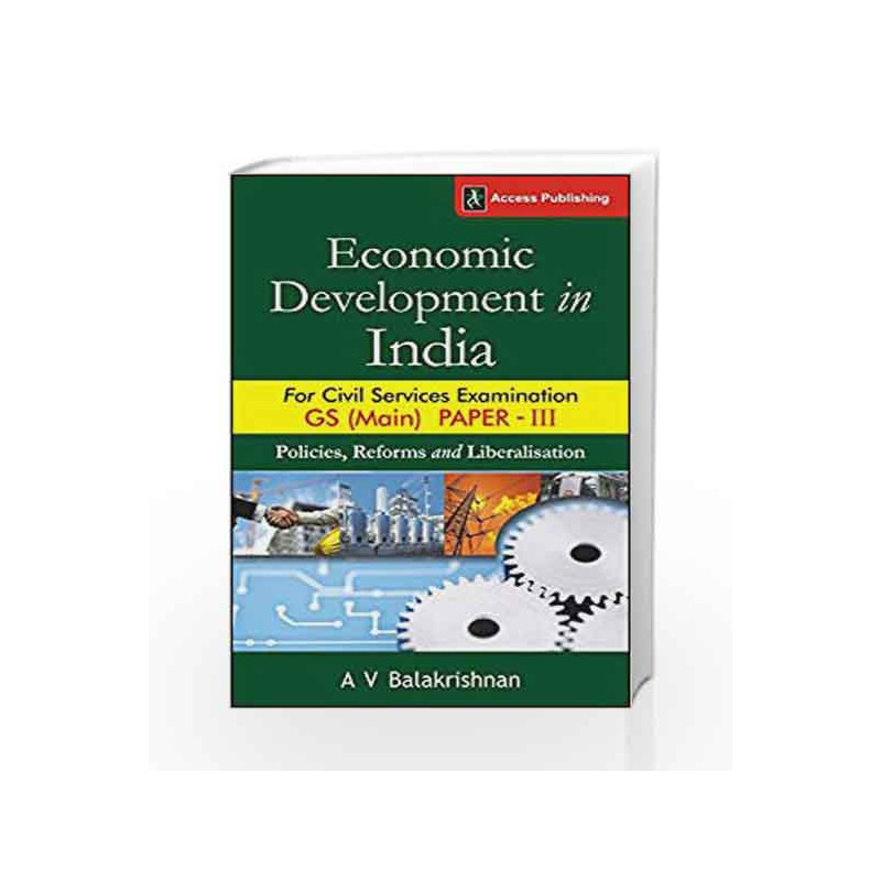 Economic Development in India for GS Paper 3 Civil Services Examination (Main) by BIBLE STORIES Book-9789383454815
