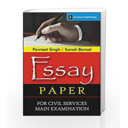 Essay Paper for Civil Services Main Examination by Pavneet Singh Book-9789383454860