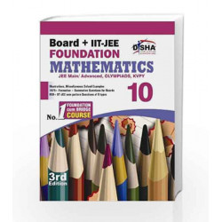 New Pattern Class 10 Board + IIT-JEE Foundation - Mathematics by Disha Experts Book-9789384089214