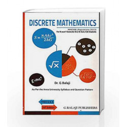 Discrete Mathematics by Dr.G.Balaji Book-9789384769321