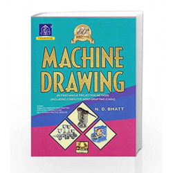 Machine Drawing 50/E Pb by Bhatt N D Book-9789385039232