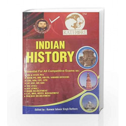 Indian History by Kunwar Ishwar Singh Rathore Book-9789385493201