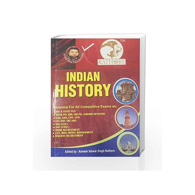 Indian History by Kunwar Ishwar Singh Rathore Book-9789385493201