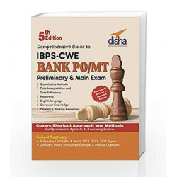 Comprehensive Guide to IBPS-CWE Bank PO/ MT Prelim + Main Exam by Disha Experts Book-9789385846991