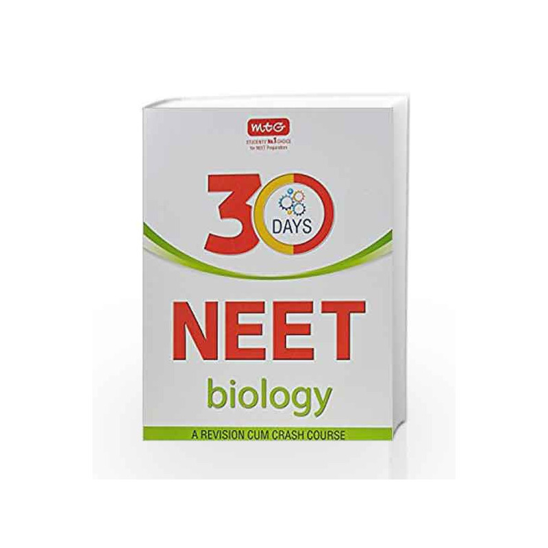 30 Days Crash Course for NEET - Biology by MTG Editorial Board Book-9789385966514