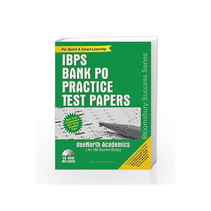IBPS Bank PO Practice Test Papers by dueNorth Academics (An IIM Alumni body) Book-9789386141002