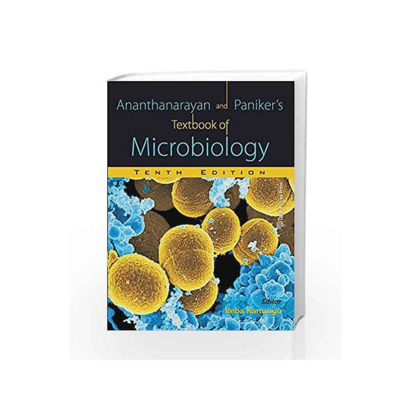 Ananthanarayan and Paniker\'s Textbook of Microbiology by Reba Kanungo Book-9789386235251