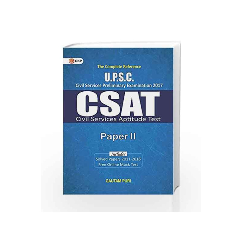 upsc-csat-civil-services-aptitude-test-paper-ii-by-gautam-puri-buy-online-upsc-csat-civil