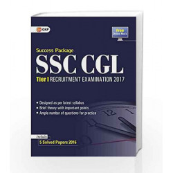 SSC CGL Tier-1 (Guide) 2017 by GKP Book-9789386309136