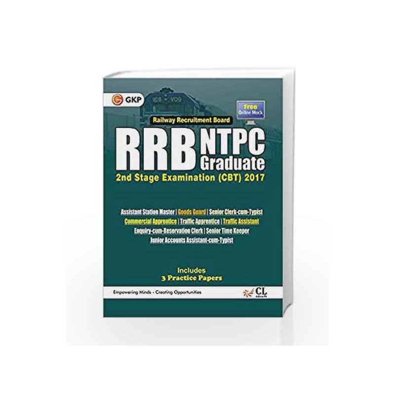 RRB NTPC 2nd Stage Examination 2017 (Guide) by GKP Book-9789386309273
