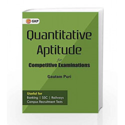 Quantitative Aptitude for Competitive Examinations by Gautam Puri Book-9789386309297