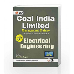 Coal India Limited Management Trainee Electrical Engineering 2017 by GKP Book-9789386309372