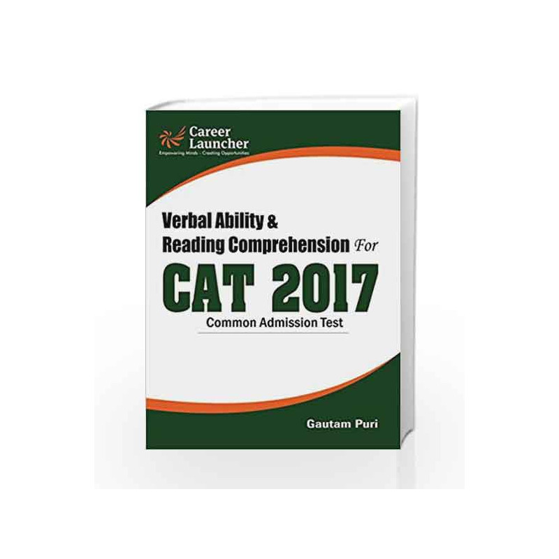 CAT 2017 Verbal Ability & Reading Comprehension by Gautam Puri Book-9789386309464