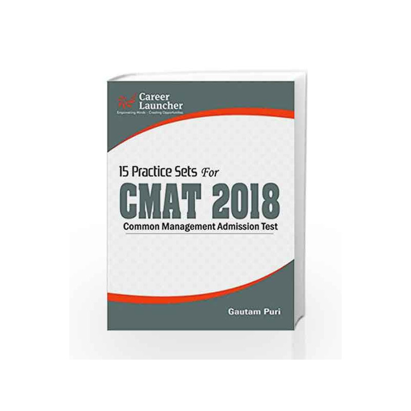 CMAT 15 Practice Sets 2018 by GKP Book-9789386309983