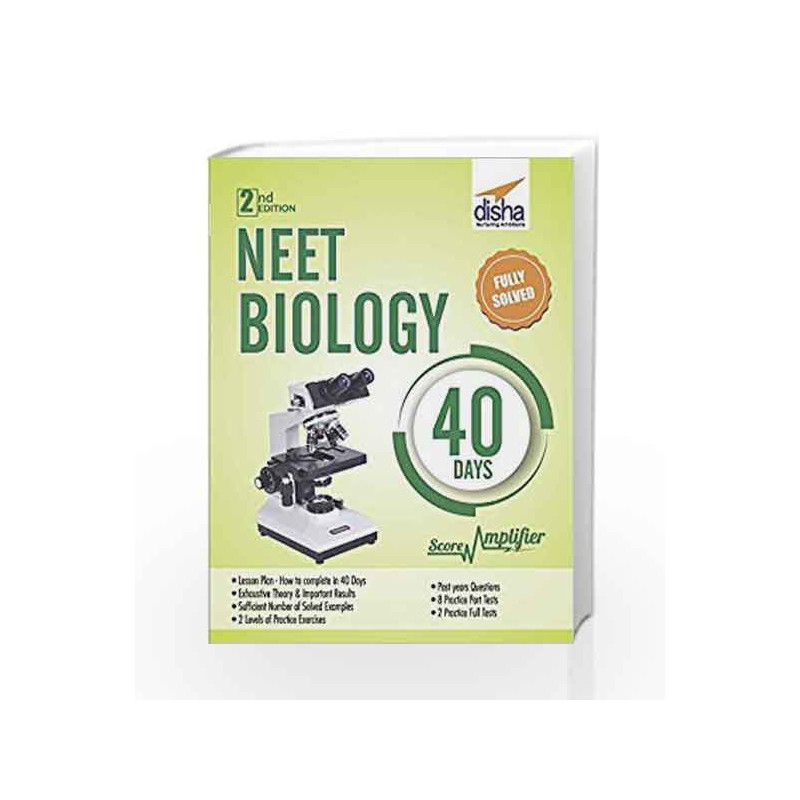 NEET Biology 40 Days Score Amplifier by Disha Experts Book-9789386323064