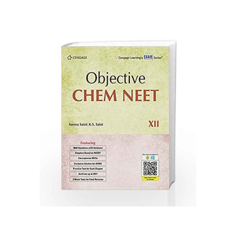 Objective Chem NEET XII by Seema Saini Book-9789386650009