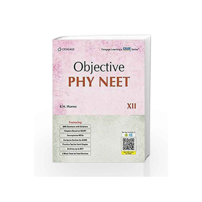 Objective Phy NEET Class XII by B.M. Sharma Book-9789386650023